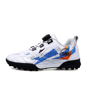 Футбольные бутсы детские, легкие, с низким верхом, с противоскользящим и износостойким эффектом амортизации Kuding, белый