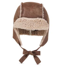 Плюшевая шапочка Baby Jens 1 + in the Family, коричневый