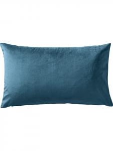 Redbest  Бархатные наволочки, комплект из 2 штук, цвет Kingsville, оттенок «бензин»