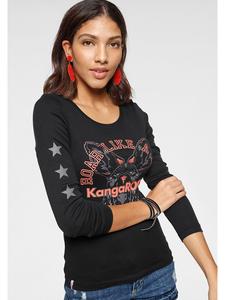 Лонгслив Kangaroos, черный