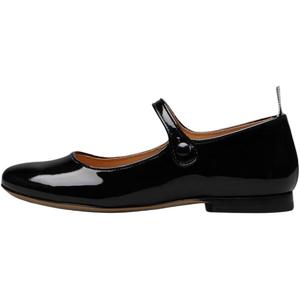 THOM BROWNE Детские низкие кожаные туфли Thom John, черные детские