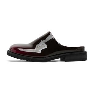 FAPAI Мужские противоскользящие тапочки с закрытым носком, устойчивые к истиранию, меняющие цвет на фиолетовый, цвет Color-Changing Purple