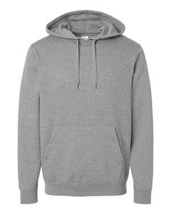 Мужская толстовка с капюшоном из флиса 60/40 Augusta Sportswear, цвет charcoal heather
