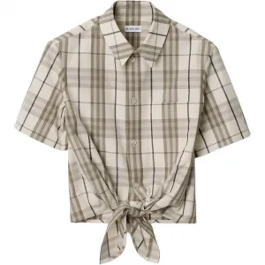 Рубашка в клетку Burberry, мультиколор