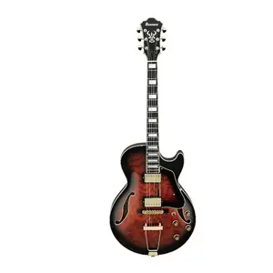 Электрогитара Ibanez AG95QA AG Artcore Expressionist, 6 струн (для правшей, темно-коричневый санберст)