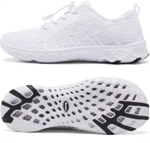 Водные тапочки Racqua для плавания, акваобувь для женщин и мужчин, белый