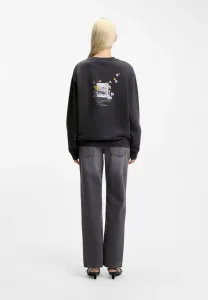 Классическая толстовка с круглым вырезом Hugo, Black