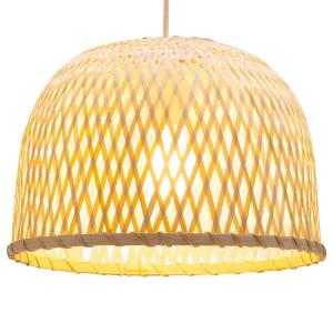 Подвесной светильник Pauleen Woody Pearl, бамбук/алюминий - 1 лампа