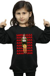 Толстовка Buddy Santa Scream Elf, черный