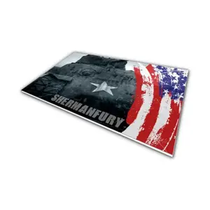 Шерман Фьюри, QuickSandPlinth PVC Plinths - AFV 1/72 (102 x 72mm)