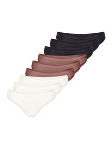 Sloggi Трусы Mini Slip GO Daily Cotton in Schwarz / braun / weiß