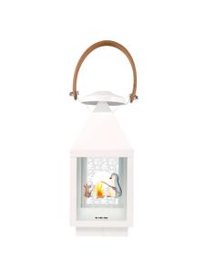 Фонарь, пингвин, костер, без указания на баннере Mr. & Mrs. Panda, Transparent