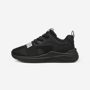 PUMA Детские кроссовки Wired Run, чёрные