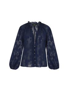 Faina Женская блузка темно-синего цвета