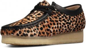Женские ботинки Wallabee от Clarks, Leopard Print