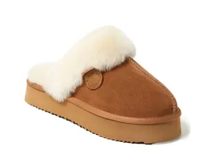 Melton Platform Тапочки Fireside By Dearfoams, Cognac