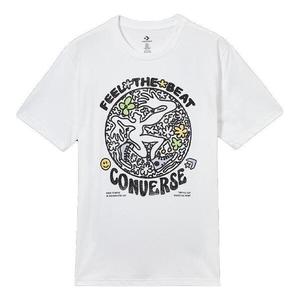 Футболка abstract dance tee 'white' Converse, белый