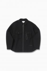 шерстяная пушистая куртка на молнии