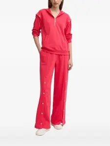 Толстовка с капюшоном на молнии LIU JO, красный