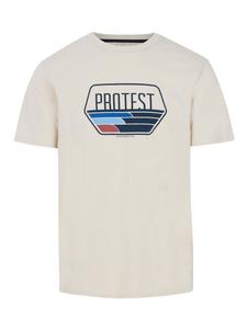 PROTEST Футболка 'PRTSTAN' в цвете Off White