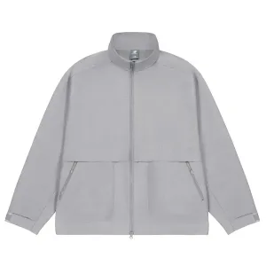 New Balance Серая куртка унисекс средний серый, Medium Gray-MGR