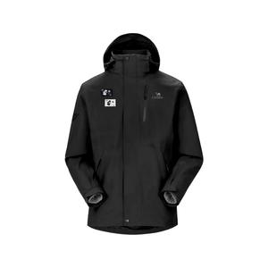 Водонепроницаемая и ветрозащитная куртка для всепогодного использования в горах, городе, путешествиях и поездках на работу CAMEL, phantom черный