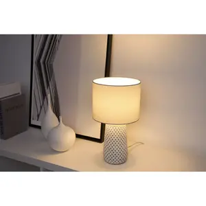 Настольная лампа Pauleen «Pretty Purity», 1 лампочка, лампочка E14 | без лампочки, Е14, белый