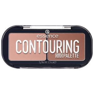 Пудра для лица contouring duo palette Essence, 10 - lighter skin, вес 7 гр.
