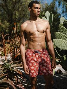 Плавки с принтом Chelsea Peers, Red/Multi