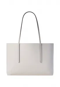 Яркая сумка-тоут среднего размера Calvin Klein, White Alyssum