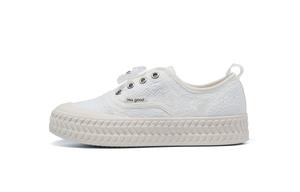 Женские противоскользящие износостойкие низкие скейтерские кроссовки HLA, абрикос