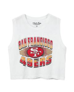 Женская майка NFL San Francisco 49ers Junk Food Clothing, белый