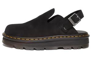 Dr.Martens Туфли-мюли Dr. Martens Zebzag Suede Casual Slingback Platform Mule, черные