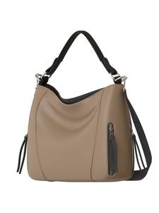 сумка через плечо в серо-коричневом цвете Kmisso