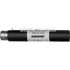 Shure A15AS In-Line Switchable Attenuator/Pad XLR Barrel A15AS