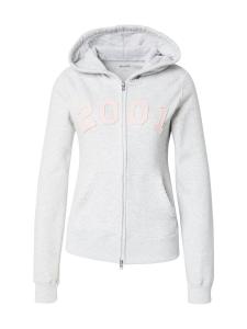 Худи с капюшоном на молнии HOLLISTER, Light grey