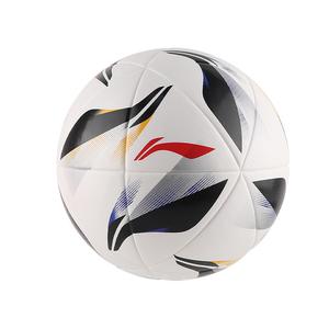 LINING Футбольный мяч Size 5 Soccer TPU, машинная строчка, унисекс, черно-бело-сине-красный