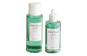 Набор сывороток Centella Tea Tree для ухода за кожей успокаивающий и восстанавливающий 100мл+210мл SKIN1004, Two-Piece Set: Tree Serums 100ml+Tree Toner 210ml