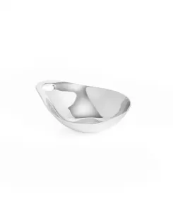 Портативная чаша Nambe из сплава, 12 дюймов. Nambé, silver-tone