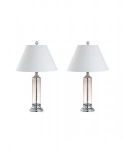 Настольная светодиодная лампа Astor Glass Jonathan Y, серый