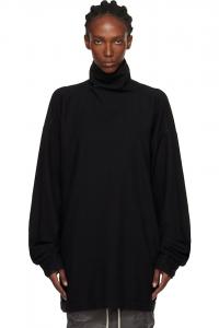 Водолазка Concordian большого размера Rick Owens Drkshdw, черный