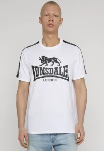 Футболка с принтом stour Lonsdale, White Black