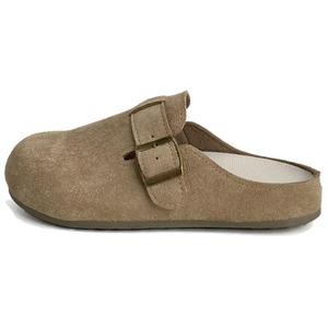 Женские сандалии с закрытым носком и резиновой подошвой, устойчивые к истиранию City camel, Khaki