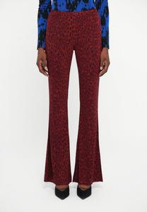 Брюки Diane von Furstenberg BROOKLYN PANTS, Huntress Light Garnet/Dark Red