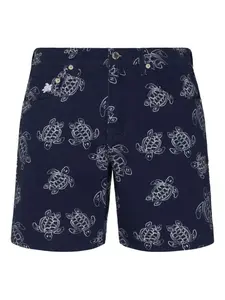 Бермуды с пятью карманами и принтом черепах Vilebrequin, синий