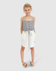 Мини-платье в полоску Bright Side Belle&Bloom, черный