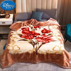 Disney Плед двухслойный 180х220 см, вес 3 кг, цвет CC-658 Olive Brown, не линяет, не выцветает