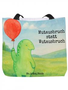 Mr. & Mrs. Panda Пляжная сумка белого цвета с рисунком в виде черепахи и воздушного шара