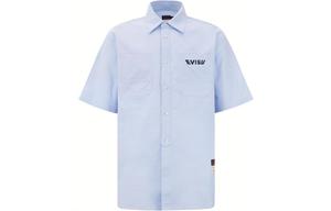 Рубашка мужская синяя Evisu, синий