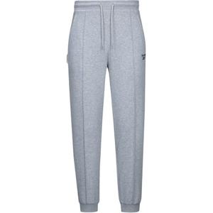 Вязаные спортивные штаны женские светло-серый меланж Reebok